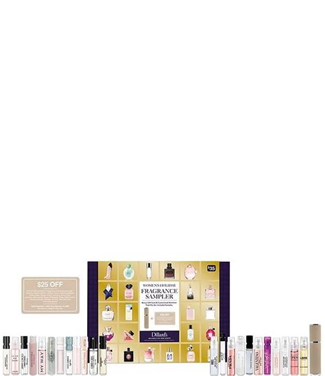 dillard's women's holiday fragrance sampler.